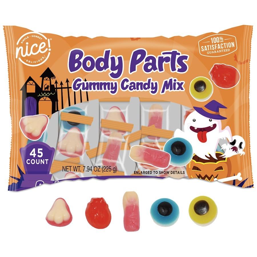 Конфеты желейные Amos Halloween Gummy Candy Body Parts 225 г (1969346832)