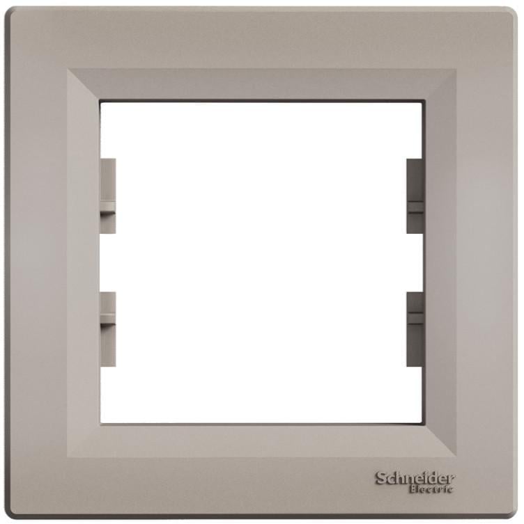 Рамка одноместная Schneider Electric Asfora Бронзовый (00000003128)