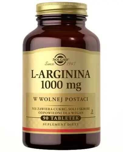 Вітаміни Solgar L-arginine 1000мг 90 табл.