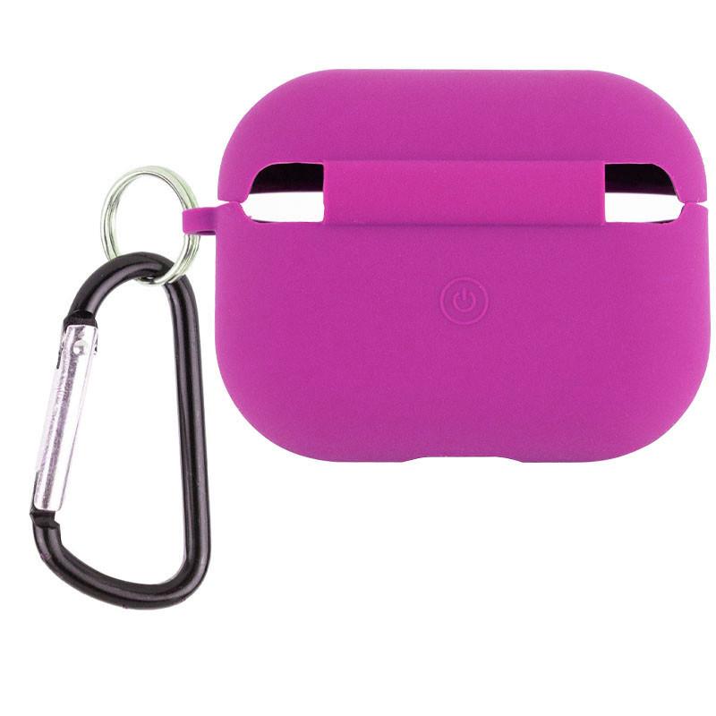 Футляр для наушников для AirPods Pro 2 силиконовый с микрофиброй Grape (00000057648_30) - фото 2