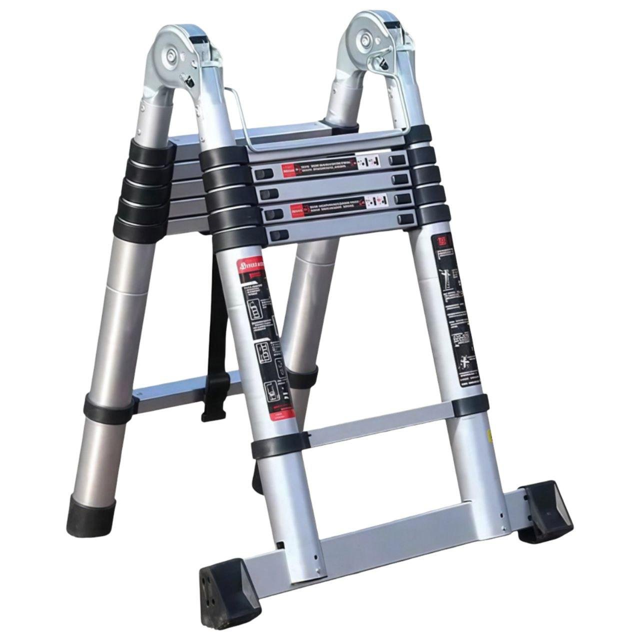 Драбина-трансформер 0190/МК зі сталі 2,1+2,1 м (31267154)