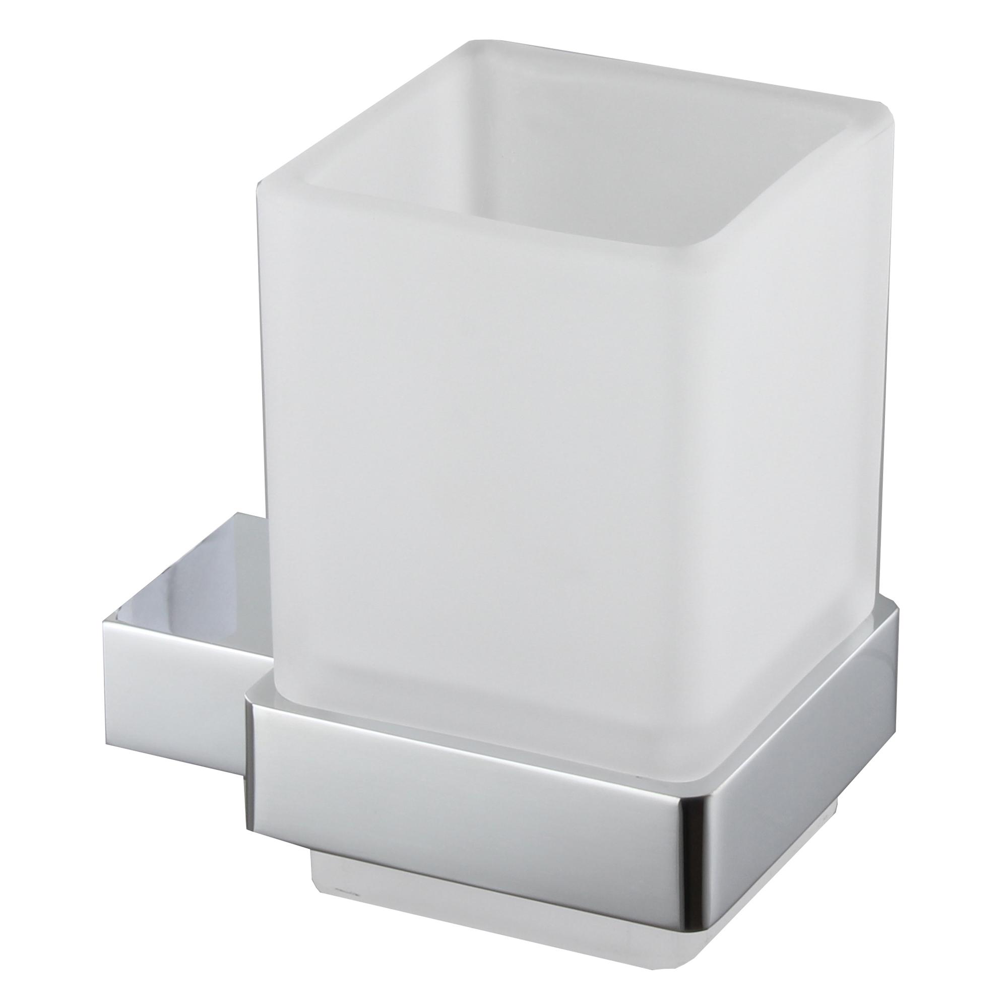 Стакан для зубных щеток настенный Imprese BITOV 120300 Хром (111968)