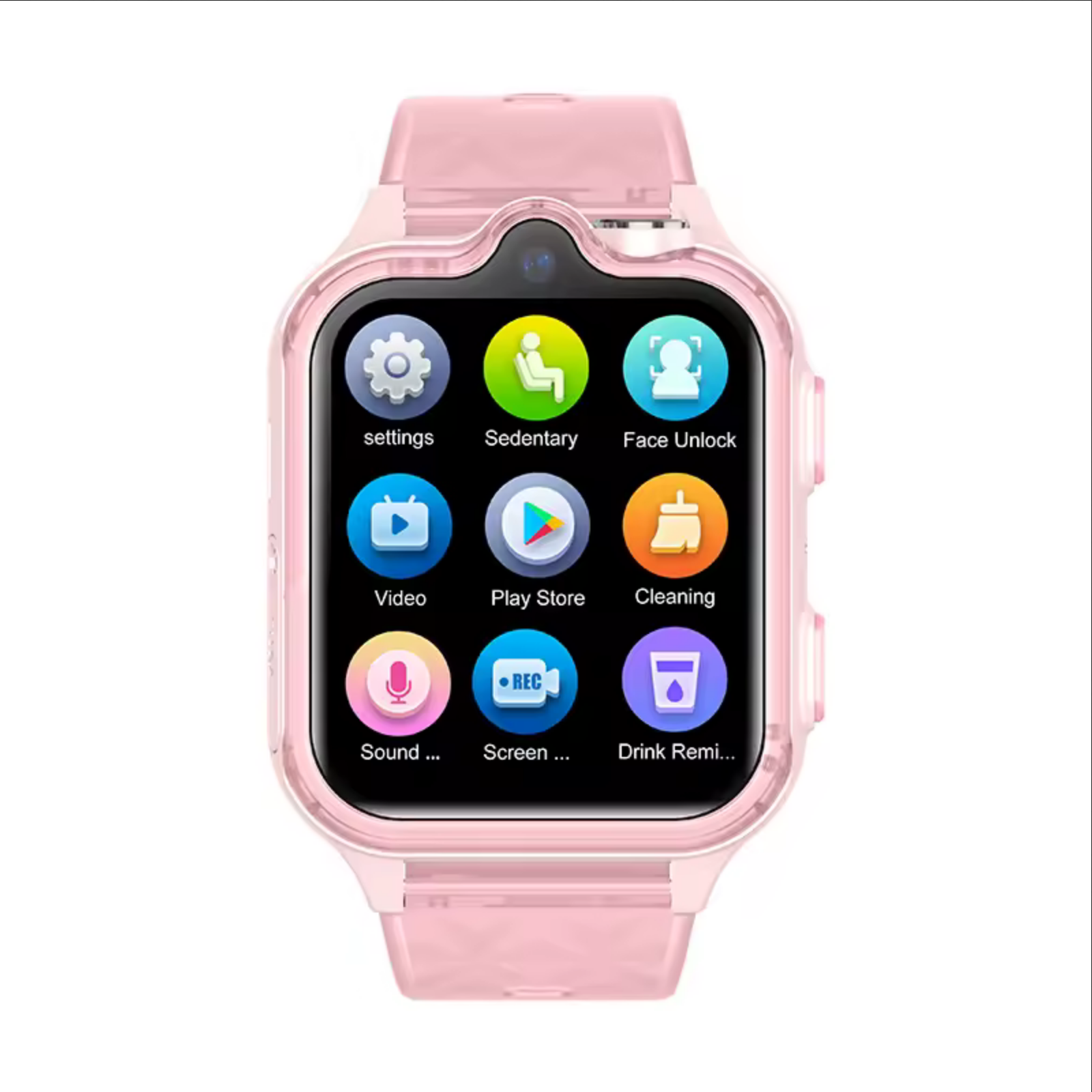 Смарт-часы с GPS для детей Wonlex KT42 2Gb/16GB Pink — фото 4