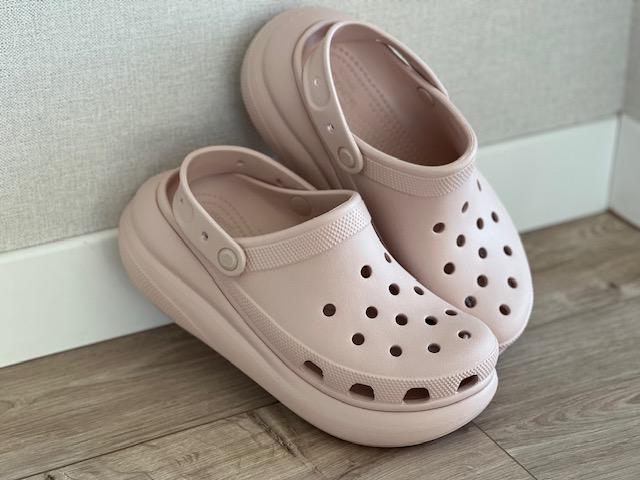 Сабо на платформе Crocs Crush р. 38-39 Quartz (23251420) - фото 7