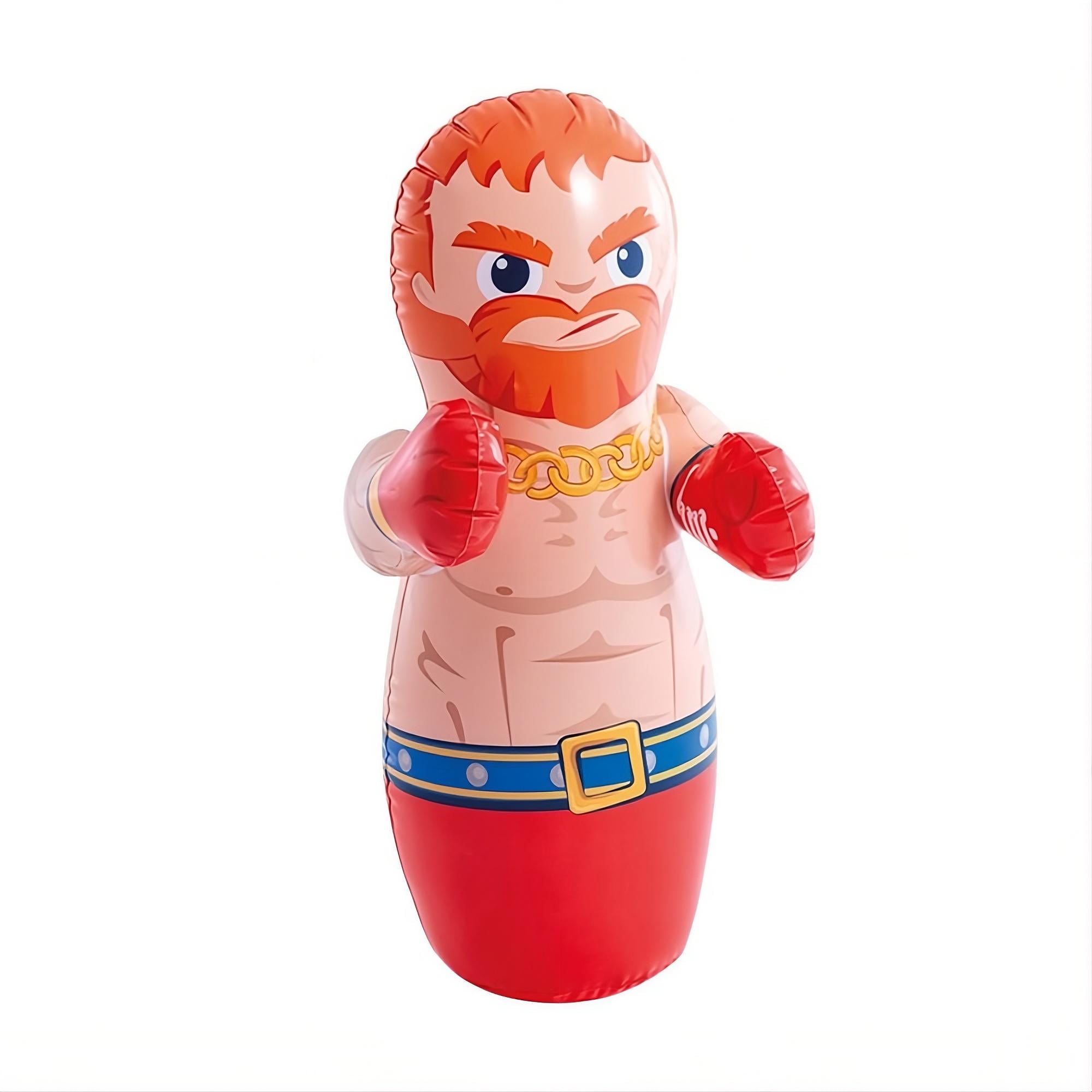 Надувная игрушка-неваляшка Intex 44672-1 Боксер 91×56 см (35237939)