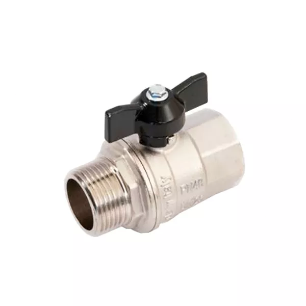 Кран шаровой General Fittings 1/2" ВЗ прямой латунь (7S00M2N040400A) Кран шаровой General Fittings 1/2" ВЗ прямой латунь (7S00M2N040400A)