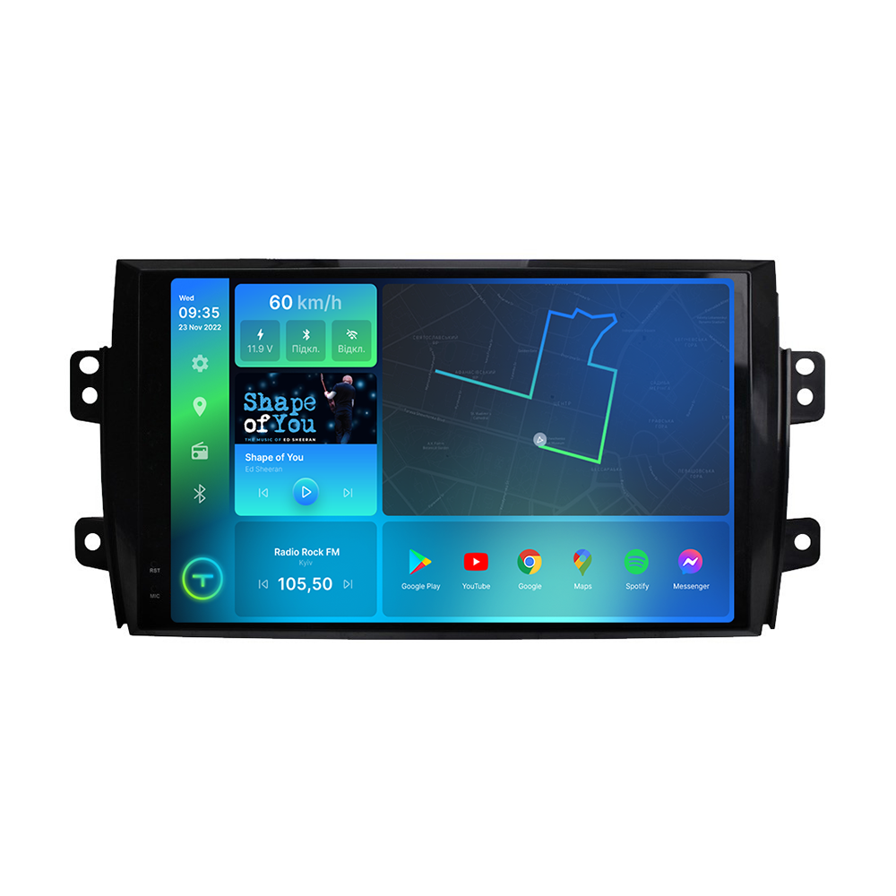 Автомагнитола штатная Torssen 2K F9464 для Suzuki SX4 2006-2012 г. 4G/Carplay/DSP 4/64 GB 9" (202300378)