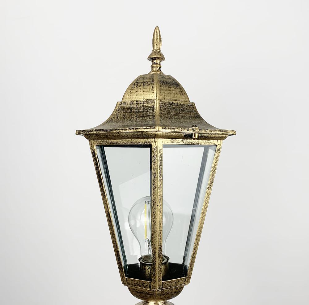 Світильник садово-парковий стовпчик Light House LNF-17430/1S плафон 40х20 см Бронзовий - фото 2 Світильник садово-парковий стовпчик Light House LNF-17430/1S плафон 40х20 см Бронзовий - фото 2