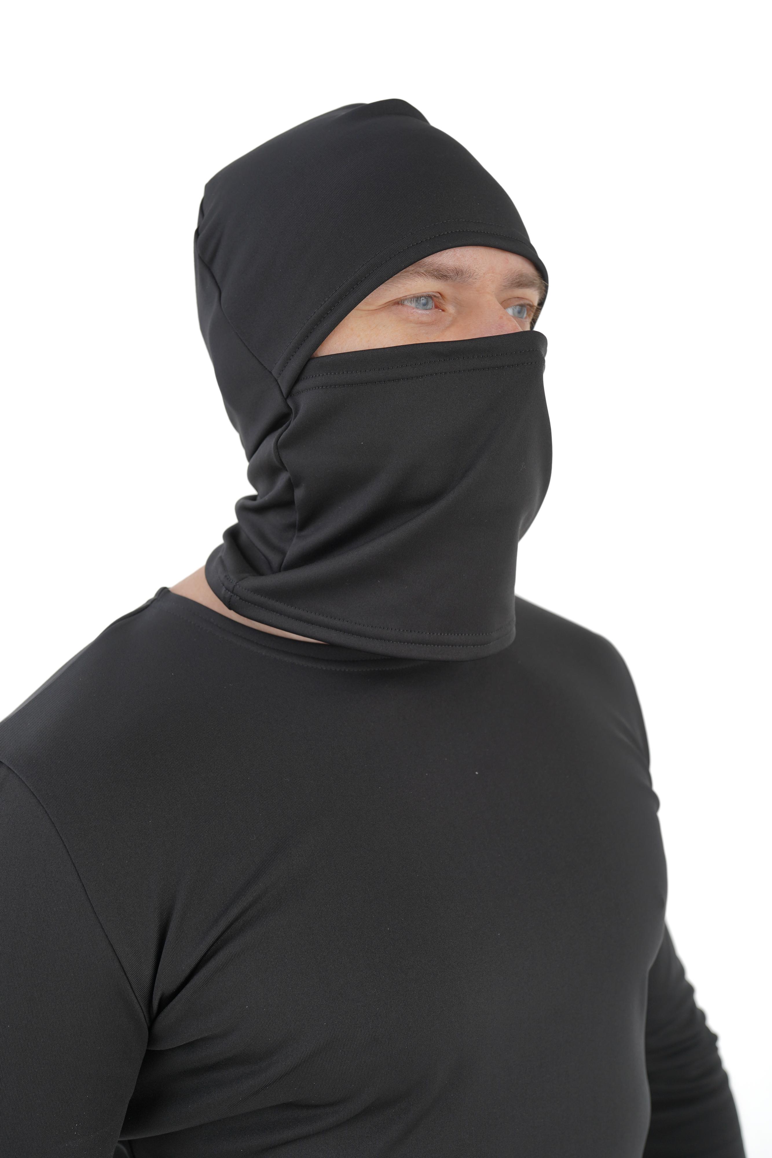 Комплект термобілизни та балаклава Asalart 0317 L-XL Чорний - фото 5
