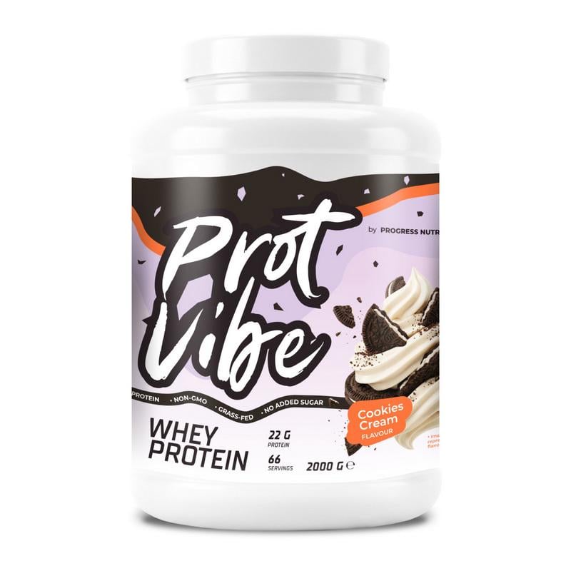 Протеин Progress Nutrition Prot Vibe Whey Protein 2 кг Печенье с кремом
