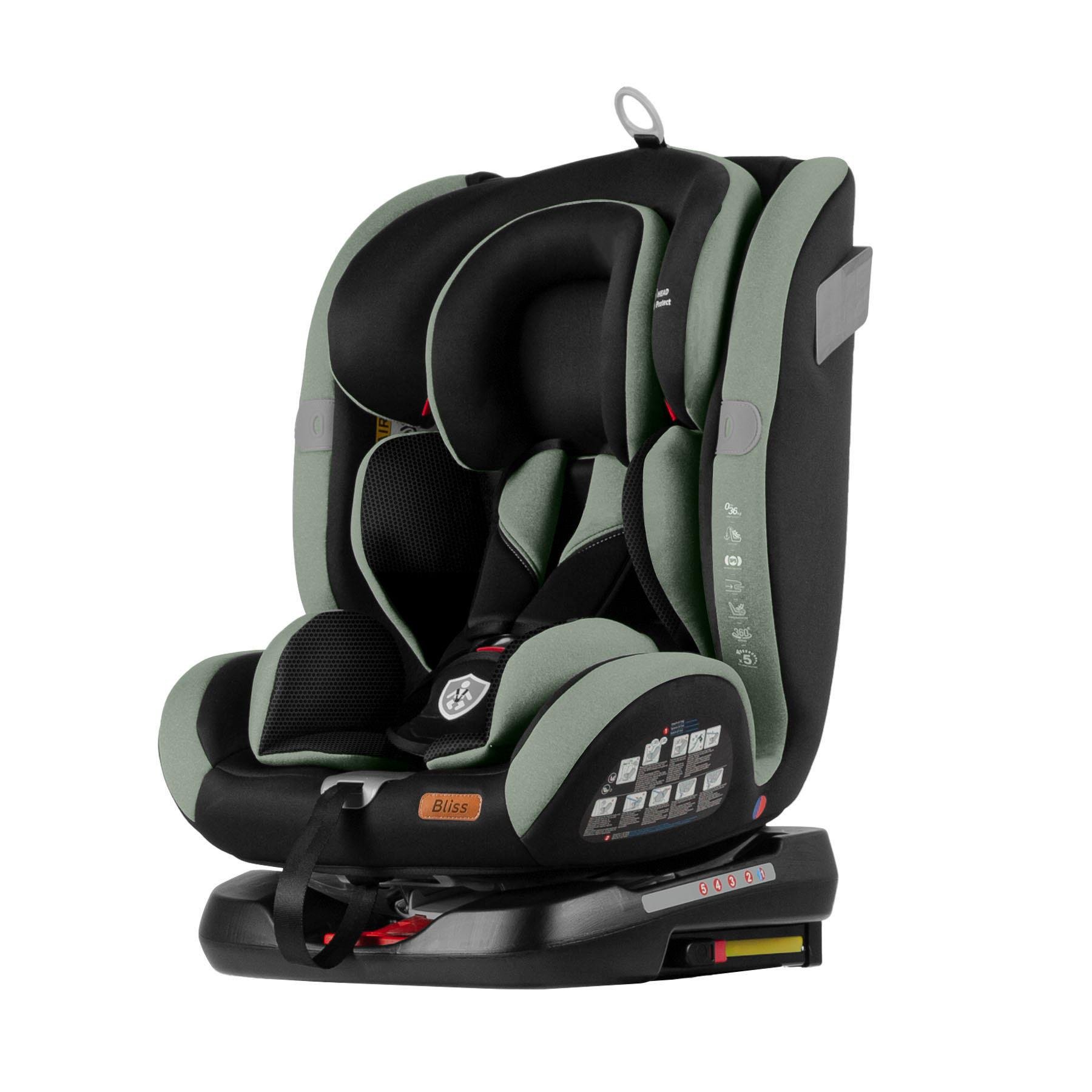 Автокрісло TILLY Bliss з поворотом Olive Green (T-535)