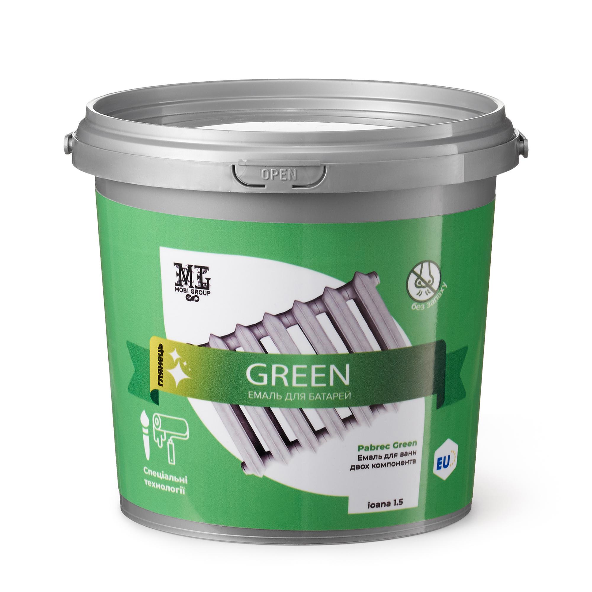Фарба Green для радіаторів опалення без запаху Чорний