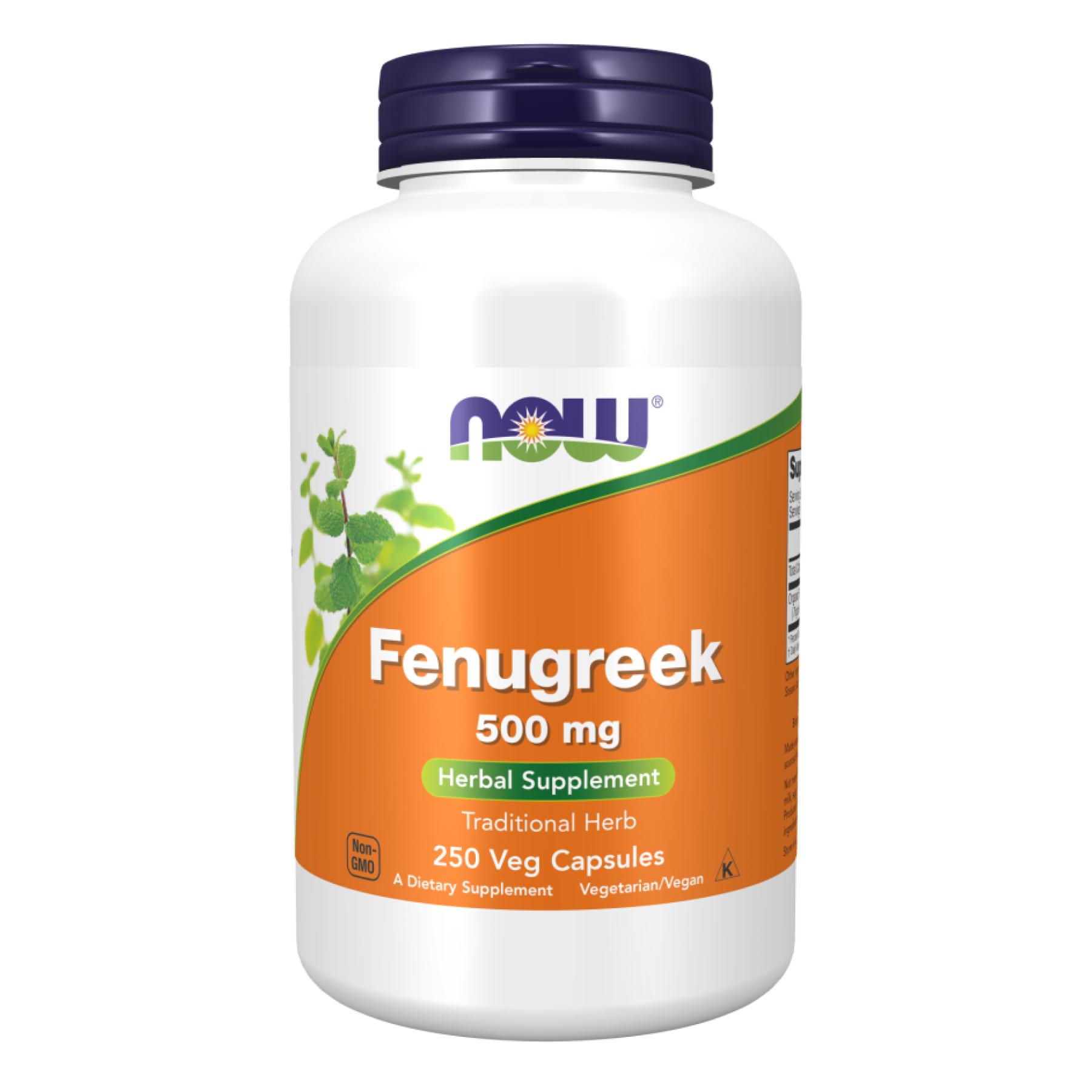 Натуральная добавка Fenugreek 500 mg 250 vcaps (2022-10-2643)