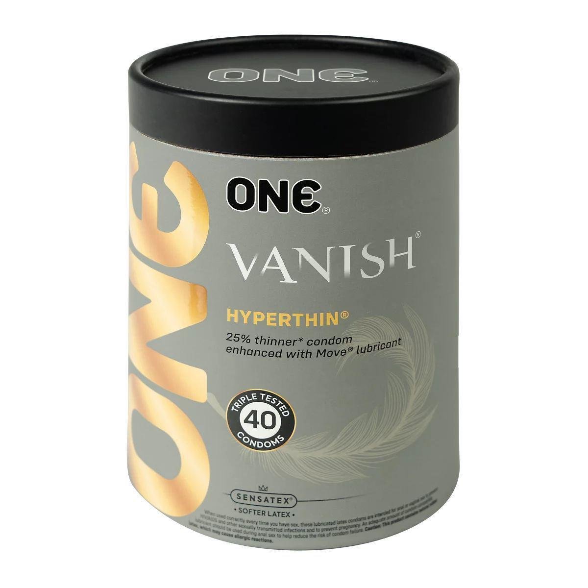 Презервативи ONE Vanish 40 шт. (UCIU000122)