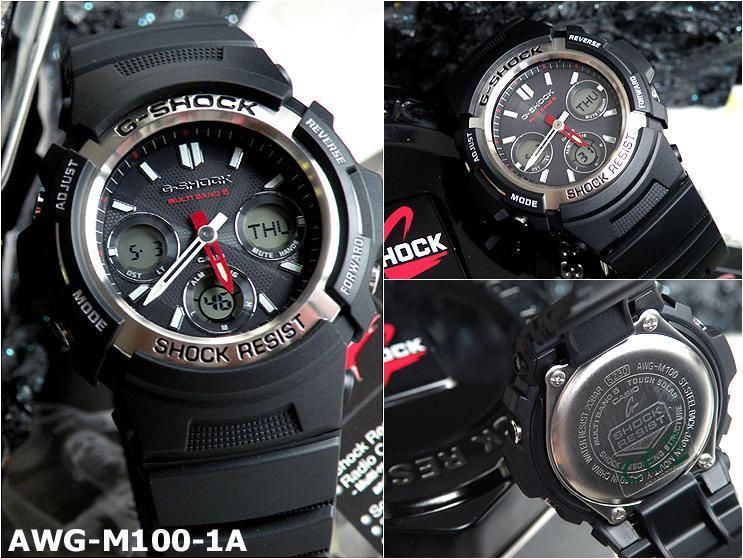 Наручний годинник чоловічий Casio AWG-M100-1AER (653890015) - фото 2