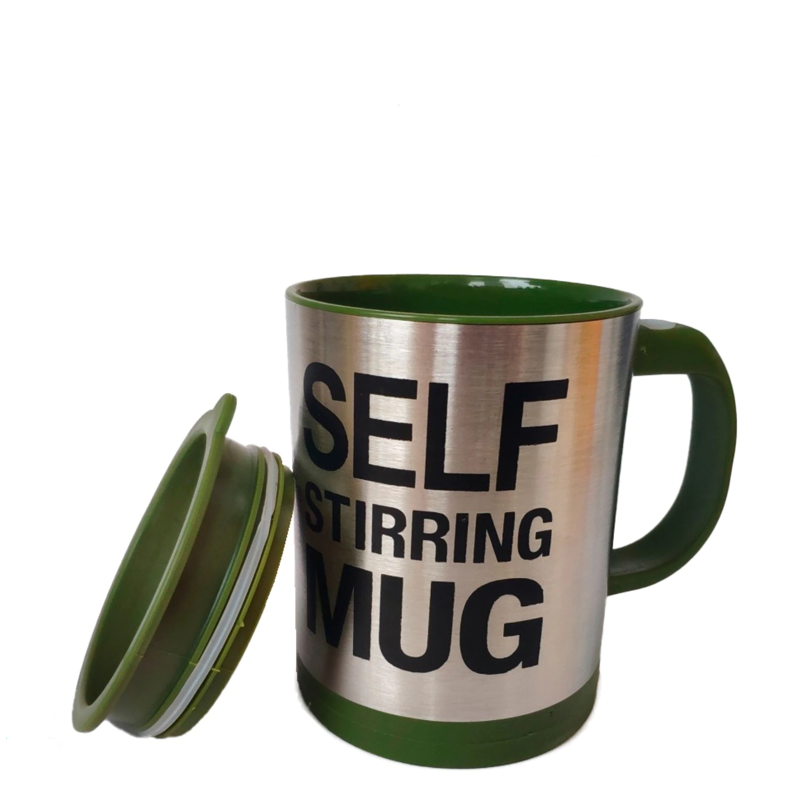 Кружка-мешалка с крышкой Self Stirring Mug Зеленый (df0f762c)