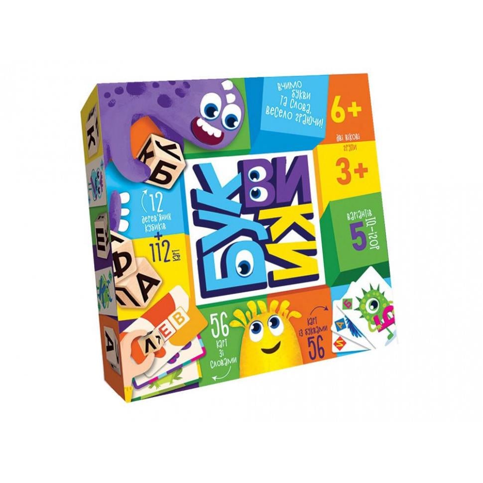 Игра детская развлекательная Danko Toys Буквики