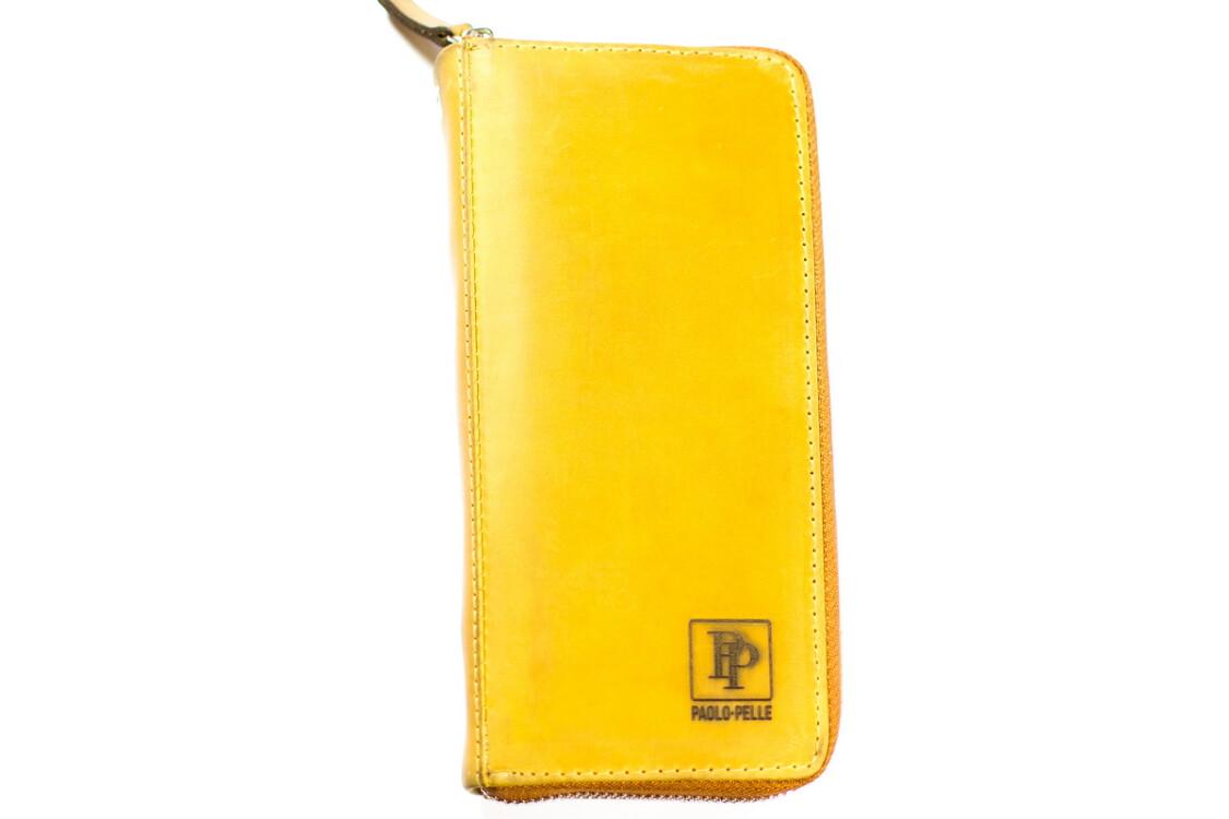 Кошелек на молнии Forte Sabbia Paolo Pelle ud0001-Sabbia (pelle-9996)