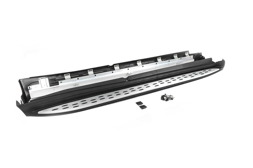 Боковые пороги OEM Cixtai для Mercedes GL/GLS сlass X166 алюминий/пластик