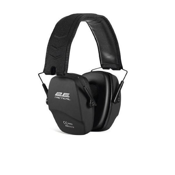 Защитные наушники 2E Defence Black NRR 25 dB пассивные