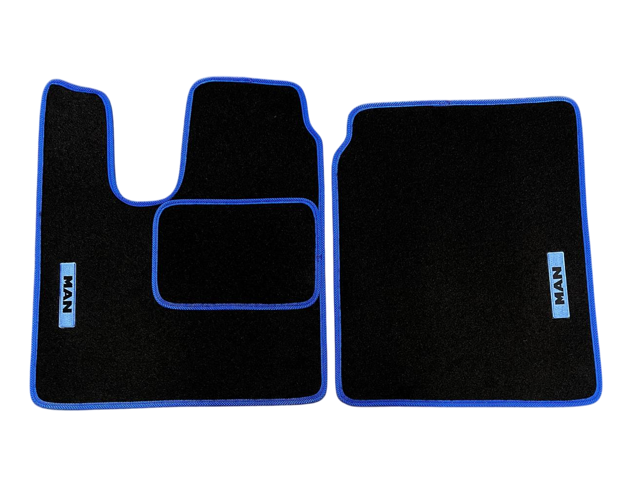 Коврики в салон ворсовые для MAN TGL 2005-2011 5 шт. Черный (27327094)