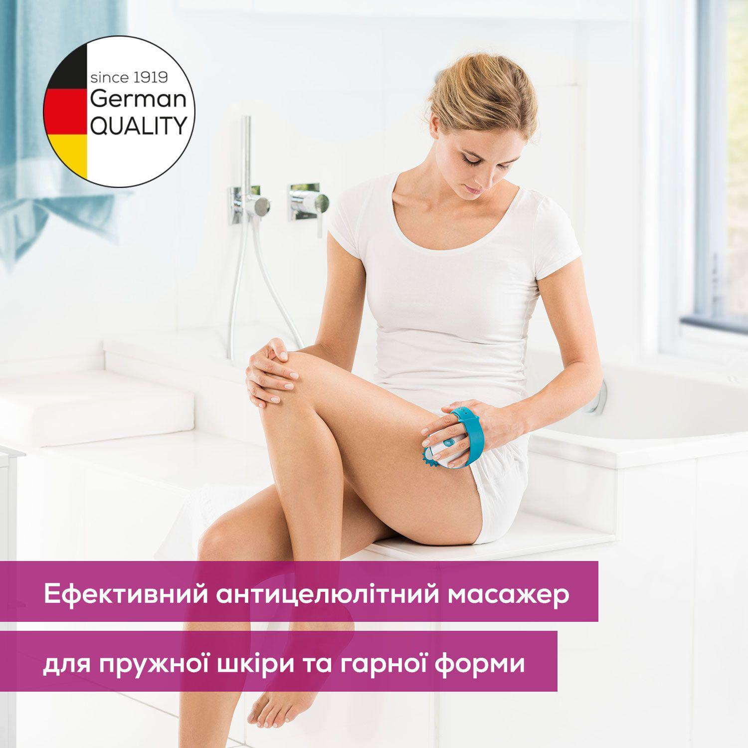Массажер антицеллюлитный Beurer CM-51 Бело-голубой (30651908) - фото 3 Массажер антицеллюлитный Beurer CM-51 Бело-голубой (30651908) - фото 3