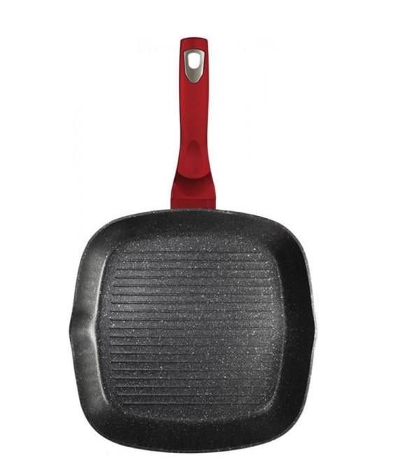 Сковорода-гриль Berlinger Haus Burgundy мармурове покриття 28х28х4,1 см