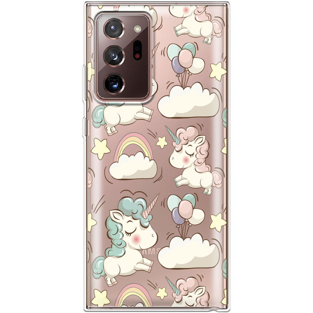 Чохол Boxface Samsung N985 Galaxy Note 20 Ultra Unicorns Прозорий силікон (40573-cc2-40573)