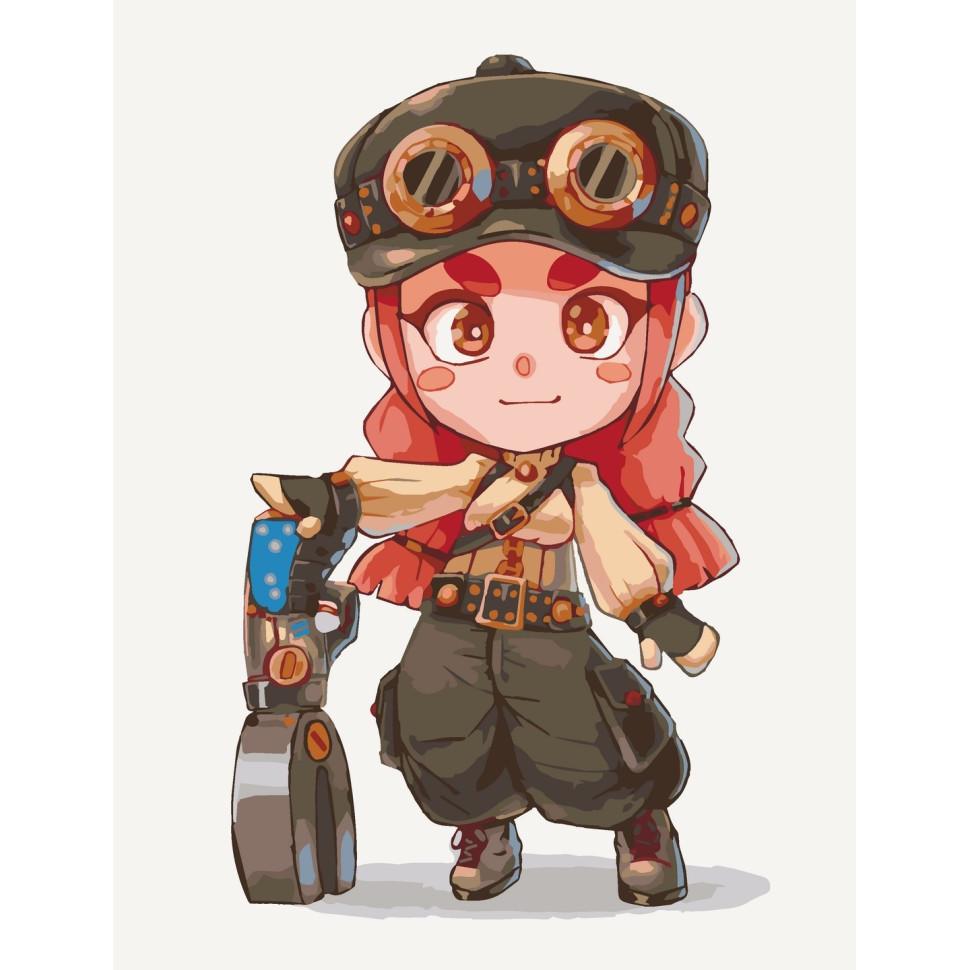 Картина по номерам ART CRAFT Джесси Джанкер Бравл старс 40x50 см без коробки (ACR-10224-AC)