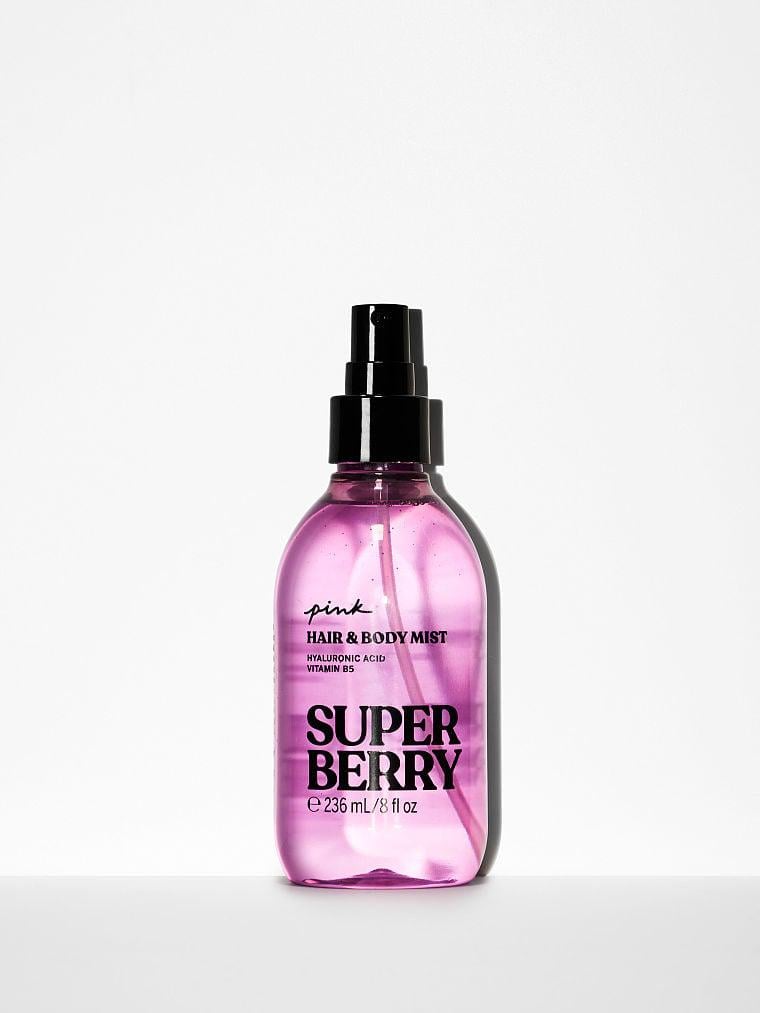 Спрей для тіла та волосся Victoria's Secret Super Berry PINK 236 мл (2214413583)