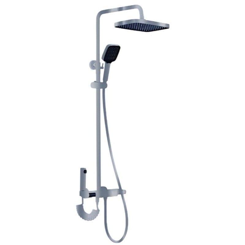 Душевая система AiM DG10745 с тропическим душем латунь Хром (RS-DG10745 chrome)