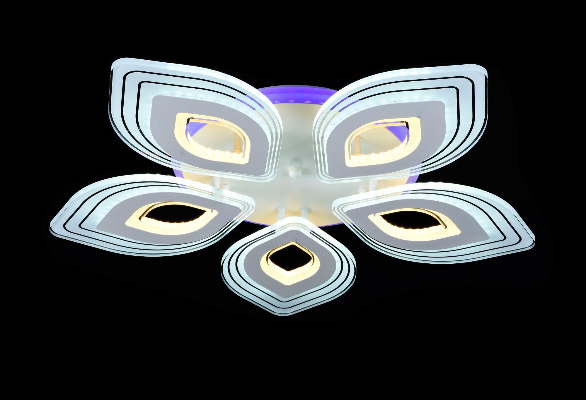 Люстра потолочная VALESO 55717/5 LED 120 W Белый