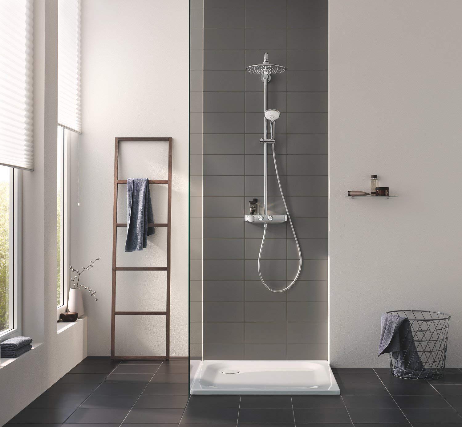 Душова система з термостатом Grohe Euphoria SmartControl 26509000 Хром (111317) - фото 3