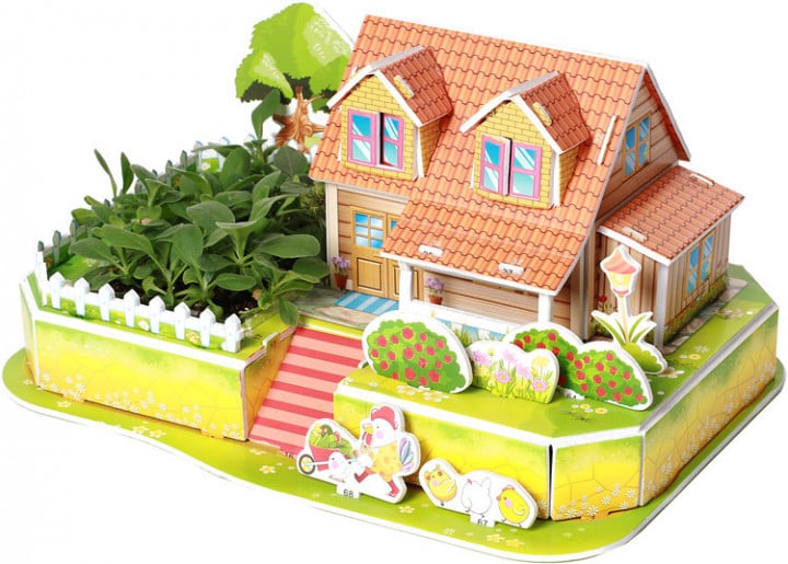 3D Пазл My Zalipoo Чудесный огород с живым растением (Z-004)