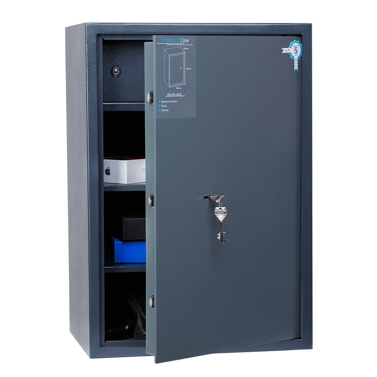 Сейф офісний Ferocon OLS-PL-65.К - фото 2 Сейф офісний Ferocon OLS-PL-65.К - фото 2