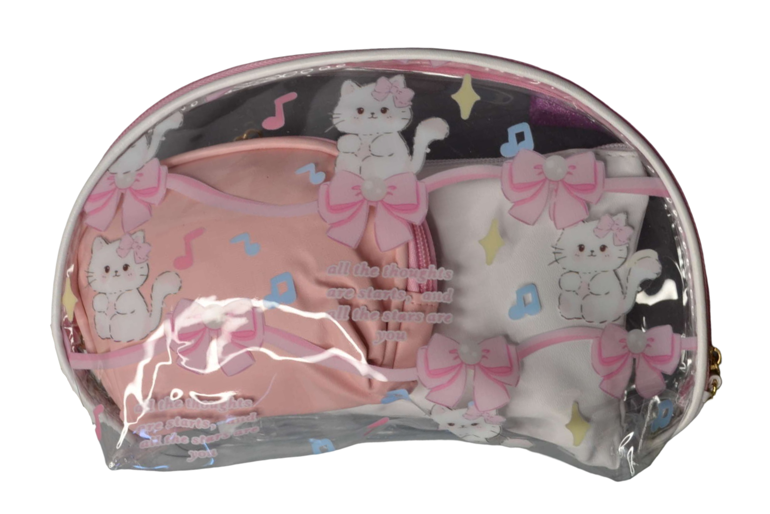 Косметичка для ребенка с принтом котенка 25х16х8 см (25-478-5/Д)