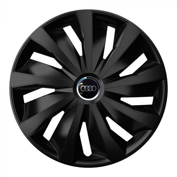 Колпаки для колес 4 Racing Grip Pro Black R16 с логотипом Audi 4 шт.