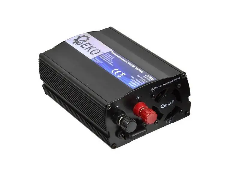 Інвертор-перетворювач напруги GEKO G17002 12 V/230 V 350/700 W (PN15)