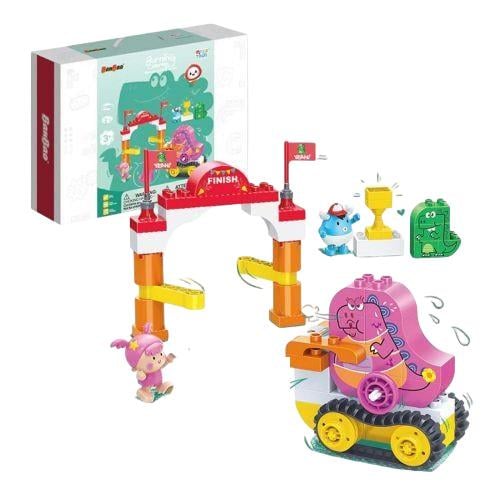 Конструктор Banbao Магічний світ Перегони динозаврів 63 елемента (9135)