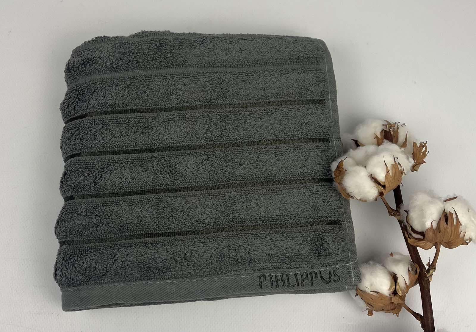 Полотенце Philippus Delux Cotton Barbaros А142 50x90 см Зеленый (CN31725) - фото 1 Полотенце Philippus Delux Cotton Barbaros А142 50x90 см Зеленый (CN31725) - фото 1