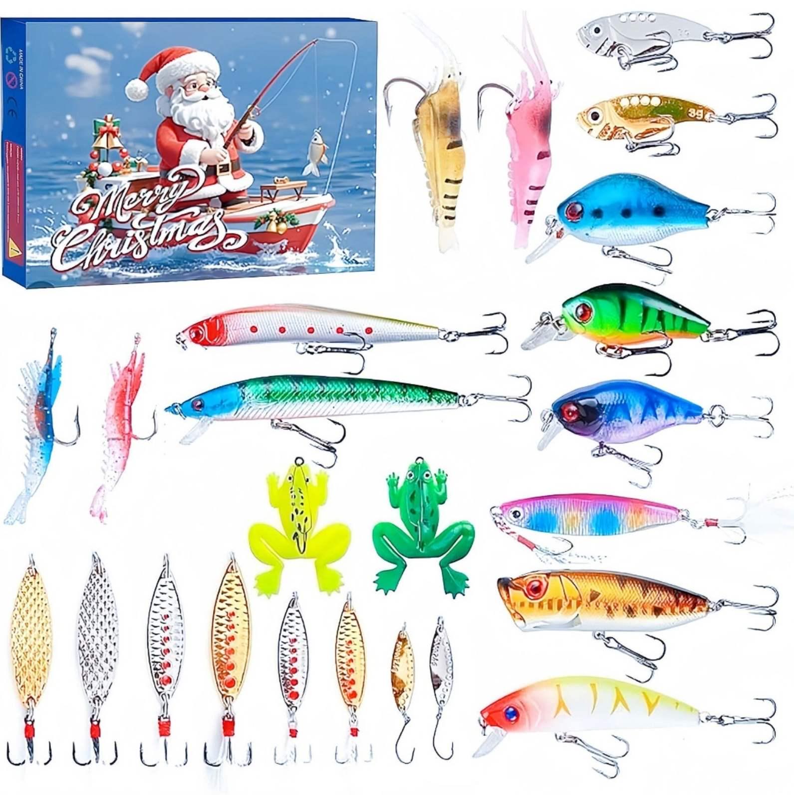 Адвент-календарь Рыболовный 24 крючка (29694683)