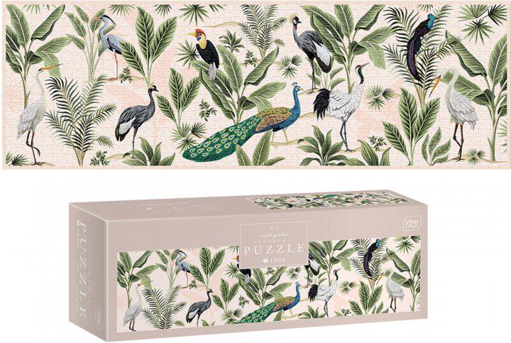 Пазли тришарові панорамні InterDRUK Secret Garden 326256 (5902277326256)