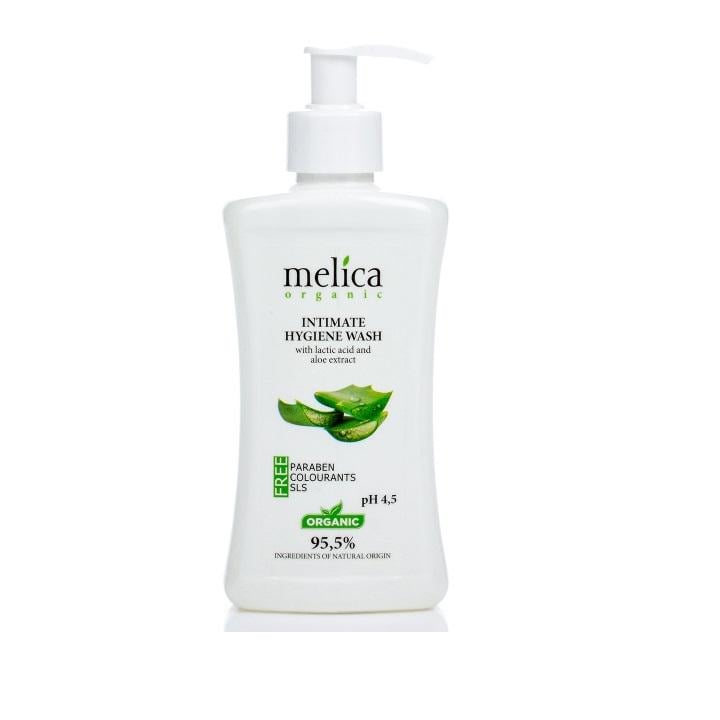 Засіб для інтимної гігієни Melica Organic з молочною кислотою та екстрактом алое 300 мл (4770416342105)