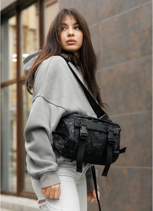 Бананка жіноча водостійка з підкладкою Чорний (28523996) - фото 5 Бананка жіноча водостійка з підкладкою Чорний (28523996) - фото 5