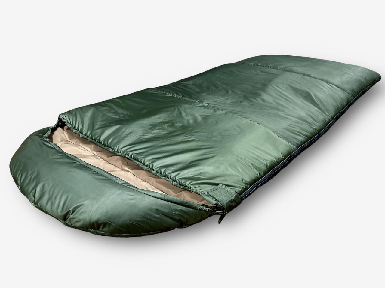 Спальний мішок демісезонний до -5°C Хакі (29452198) - фото 4 Спальний мішок демісезонний до -5°C Хакі (29452198) - фото 4