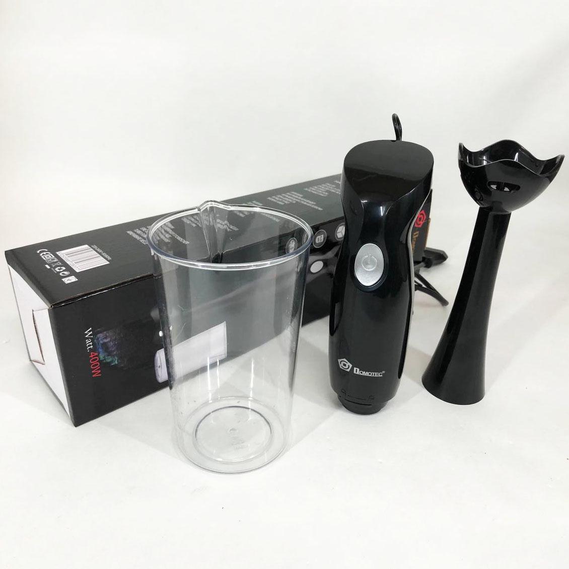 Блендер DOMOTEC занурювальний 400 Вт пластик/стакан (MS-5105) - фото 19