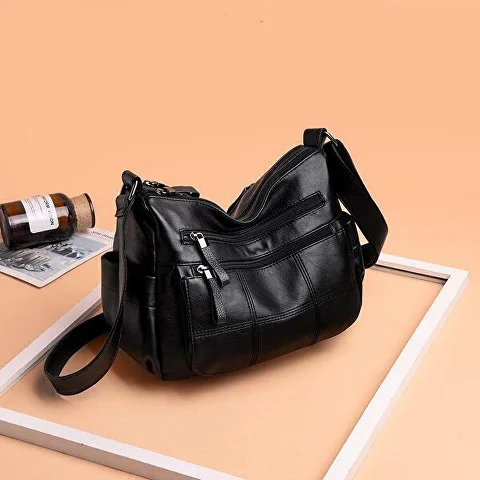 Женская сумка через плечо C00149-2 из кожи PU Черный (C00149-2) - фото 2 Женская сумка через плечо C00149-2 из кожи PU Черный (C00149-2) - фото 2