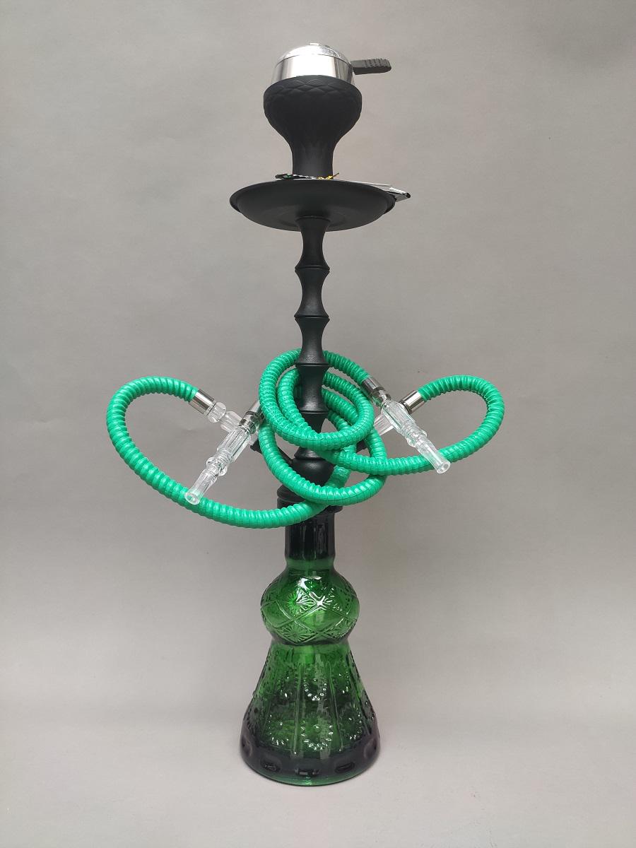 Кальян Hookah Sauda Plus на 2 персоны 57 см Green (K_0156-2GreenPL) - фото 1