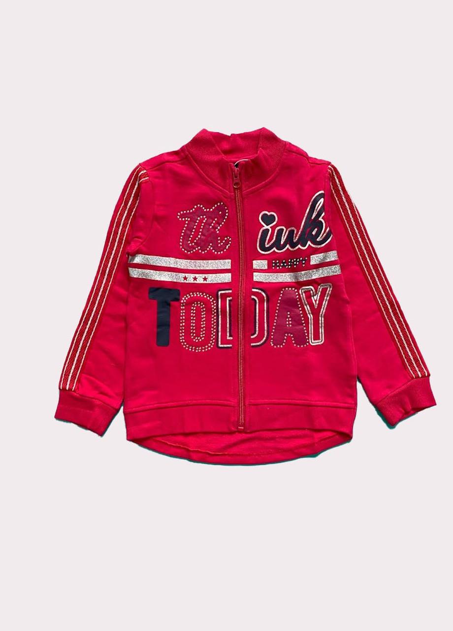 Кофта детская Chicco на молнии 18-24 мес. 86 см Розовый (2082681935)