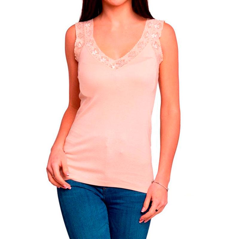 Майка женская Наталюкс L Бежевый (21-2144)